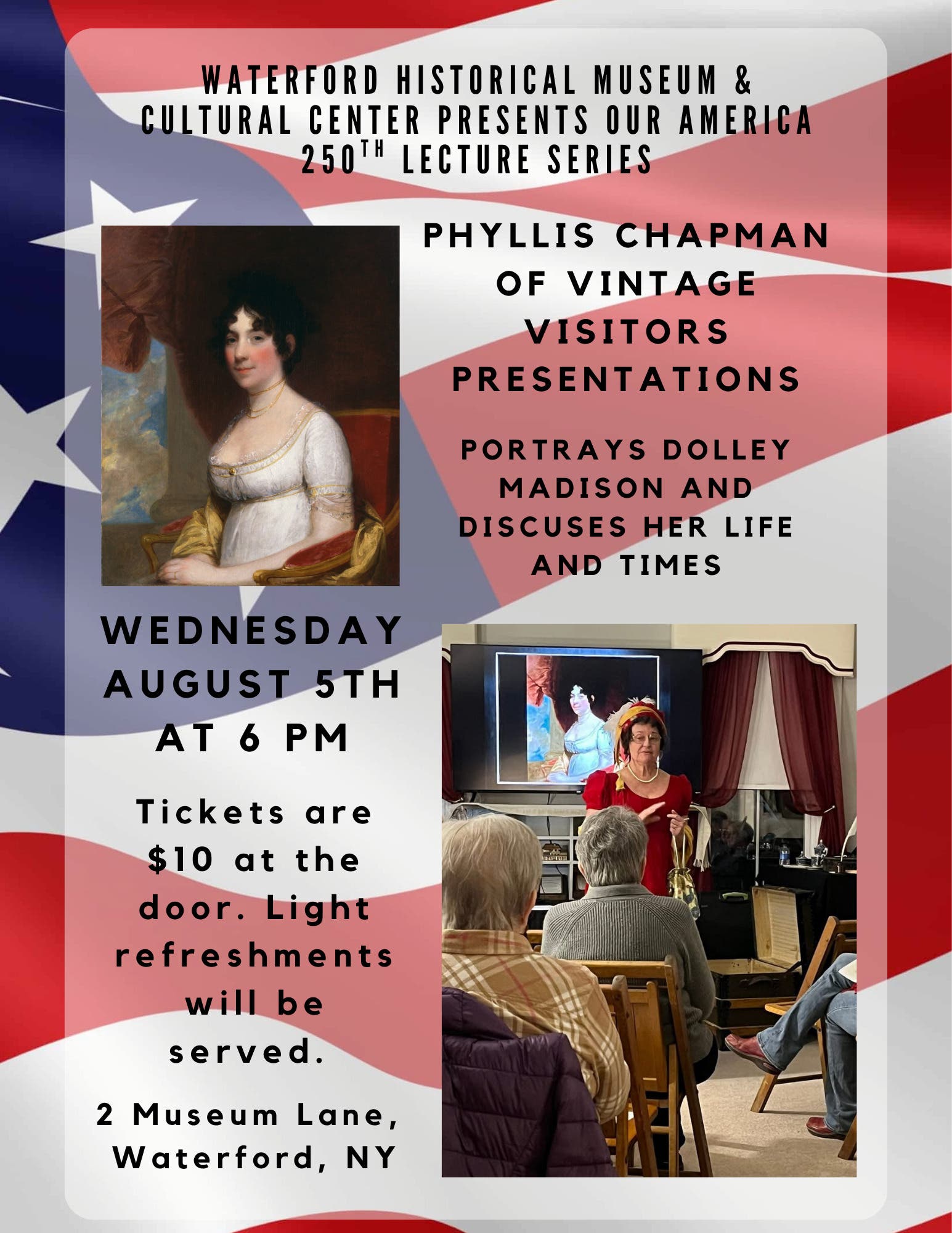 Phyllis Chapman Presents The Life & Times of Dolley Madison