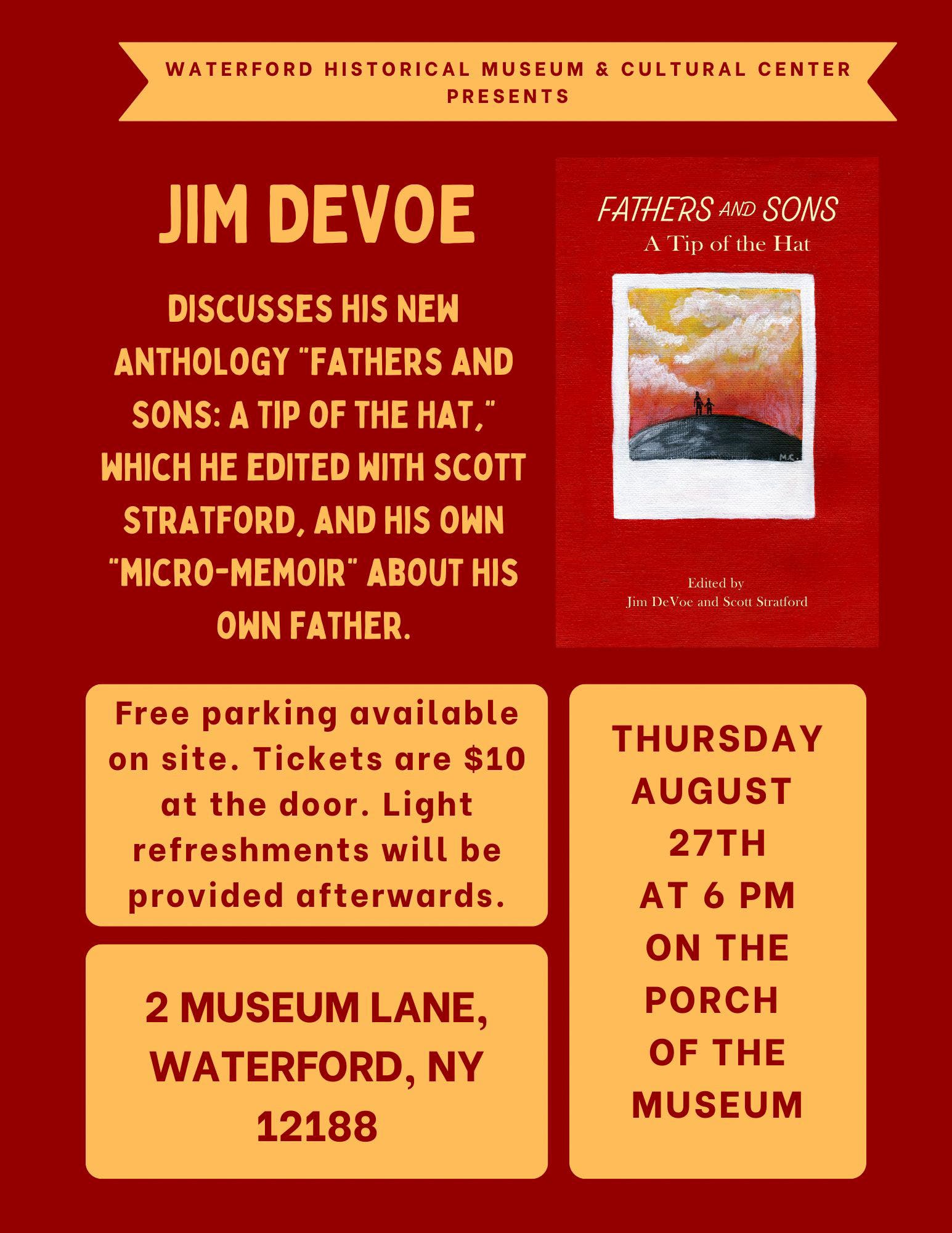 Jim DeVoe Discusses His New Book on Fathers & Sons