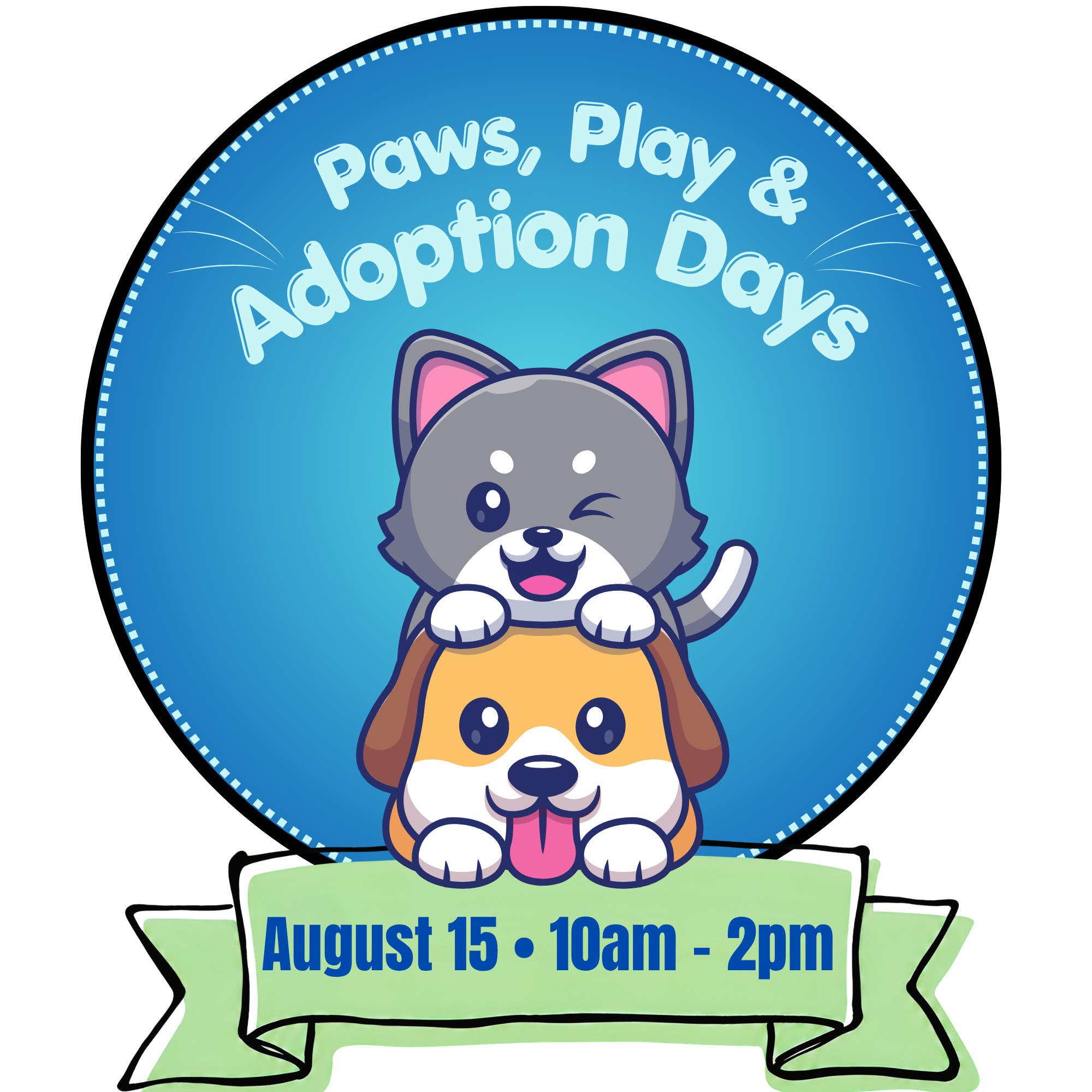 Paws, Play & Adoption Days at Happy Tails Animal Shelter