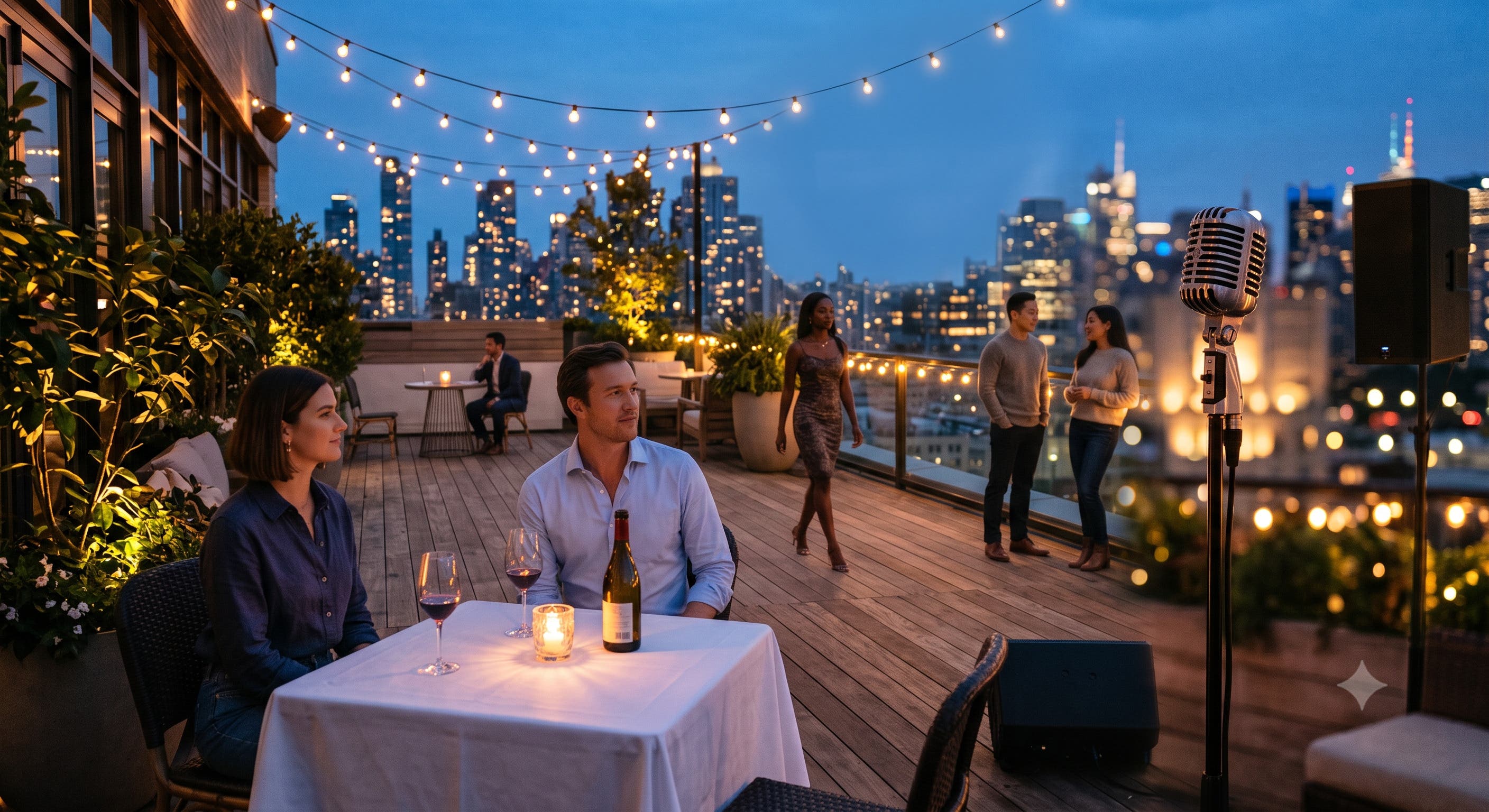 Rooftop Event / An Evening of Anonymous Confessions
