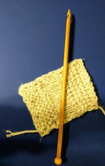 Triangle Fiber Guild August Meeting - More About Tunisian Crochet
