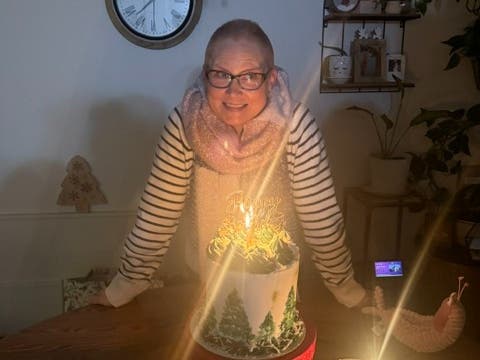 Tracy Hanson Costello celebrated her 48th birthday three months after finishing chemotherapy and radiation. New treatments have helped keep her small cell lung cancer at bay. Photo: Tracy Hanson Costello