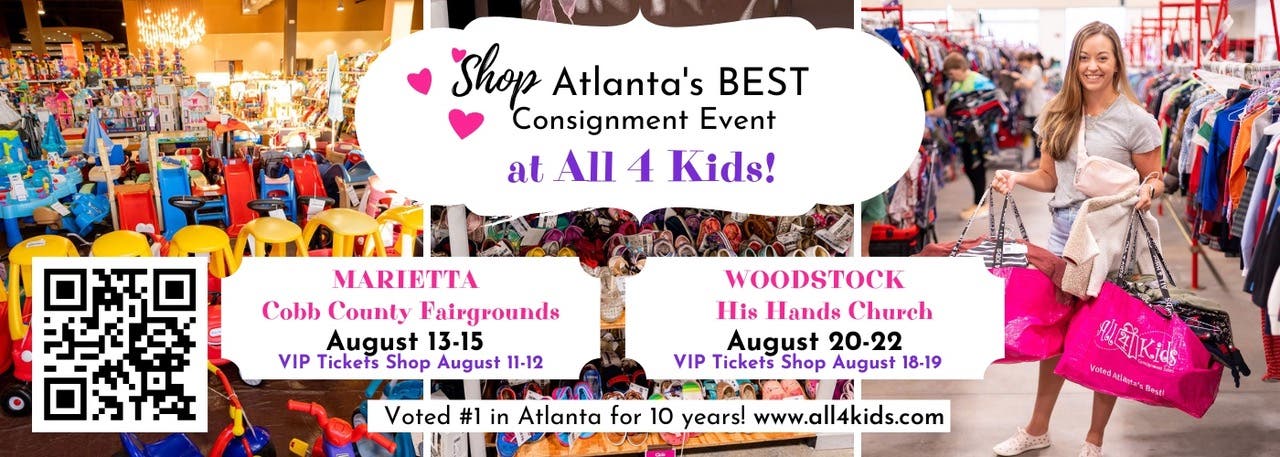 All 4 Kids is Atlanta's BEST Children's Consignment Event
