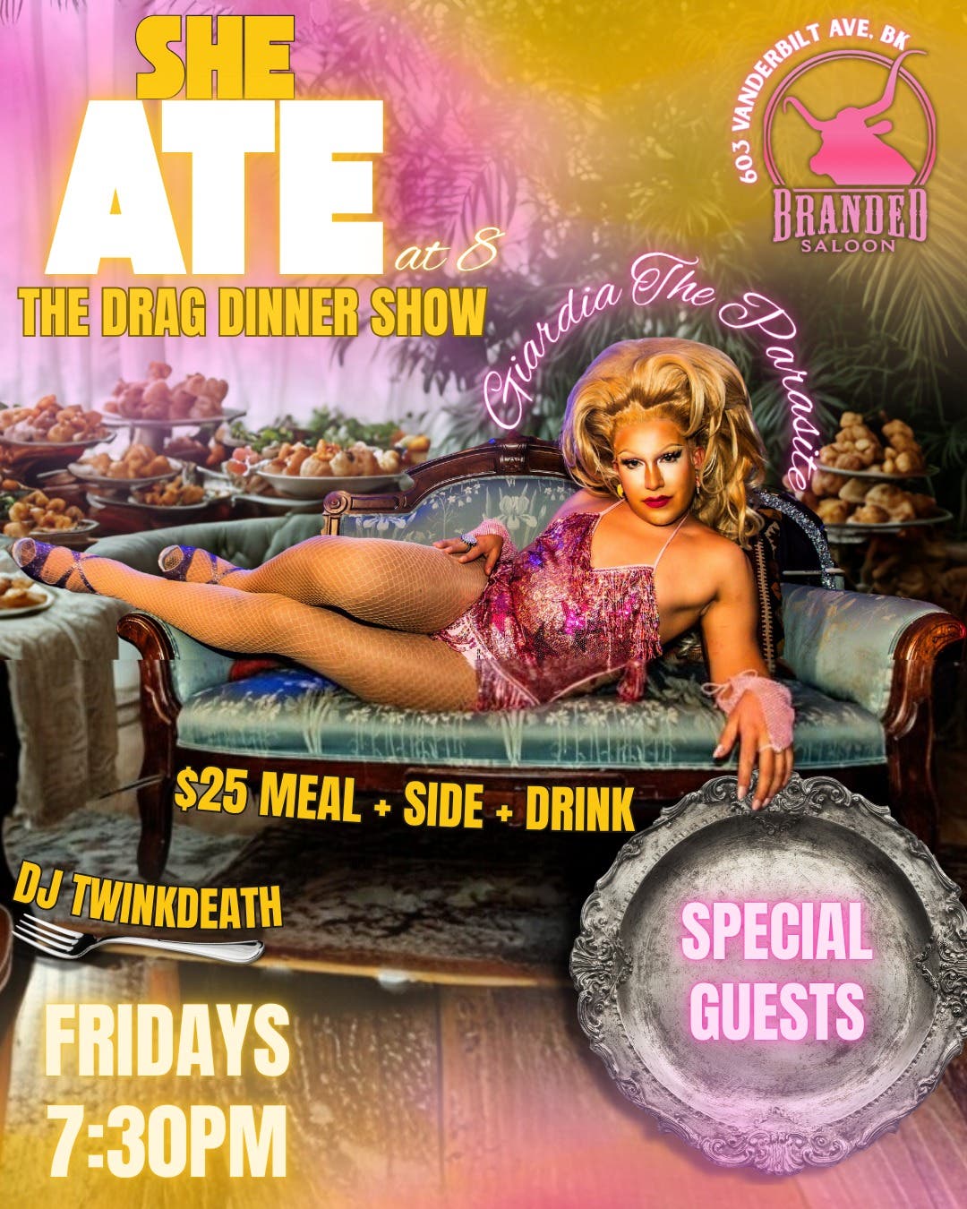 SHE ATE! The Drag Dinner Show (FREE)
