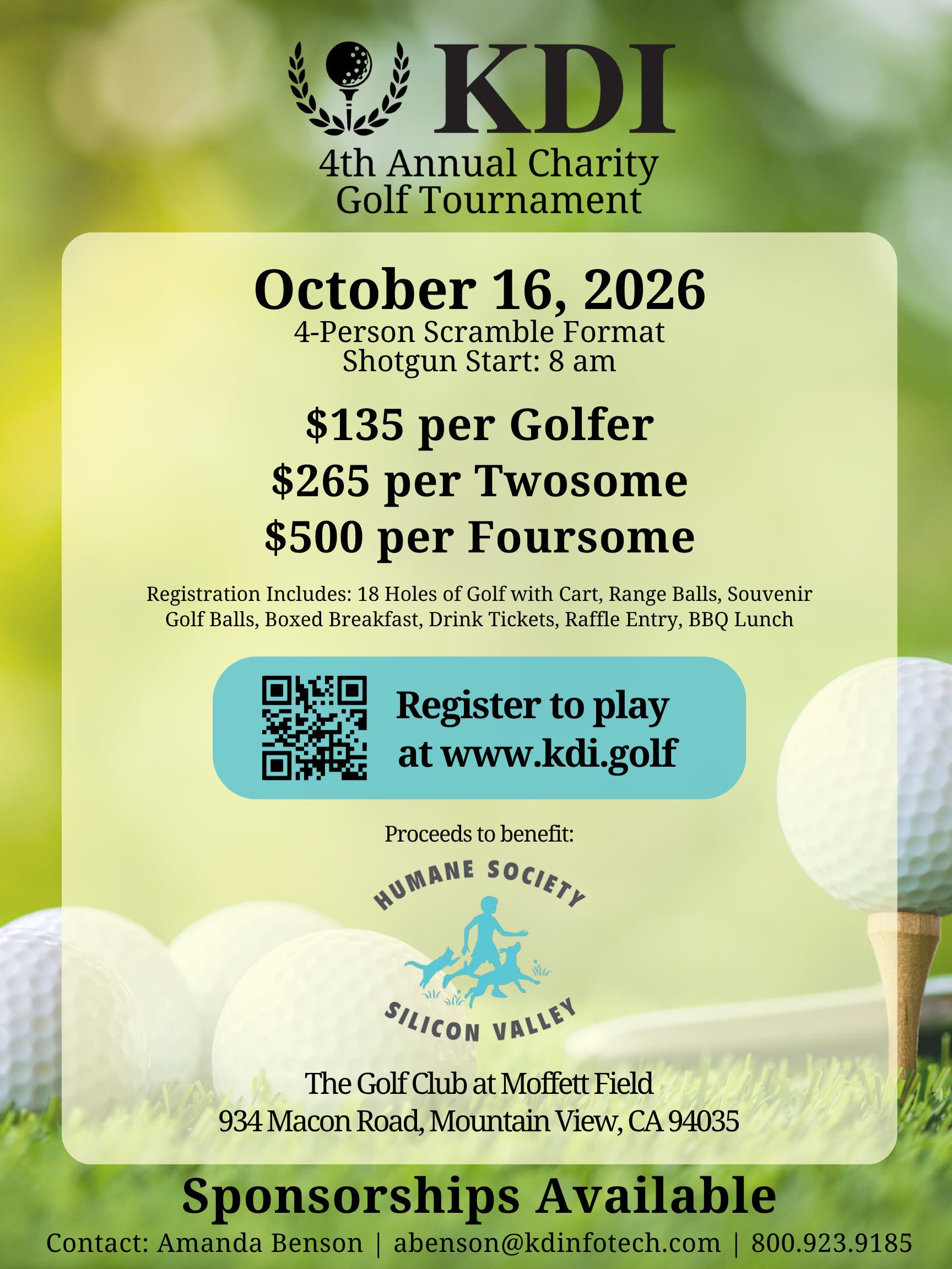 KDI's 4th Annual Charity Golf Tournament