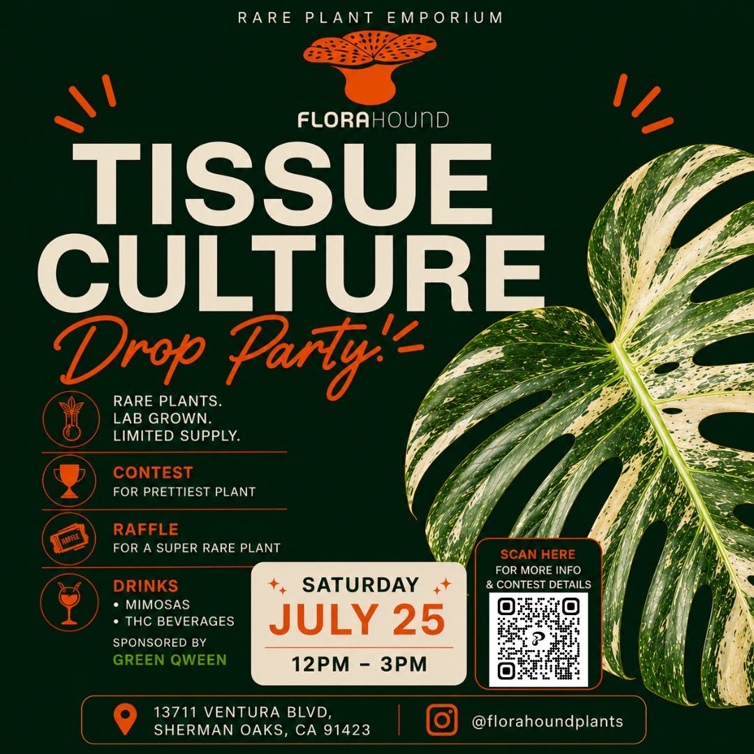 Tissue Culture Drop Party