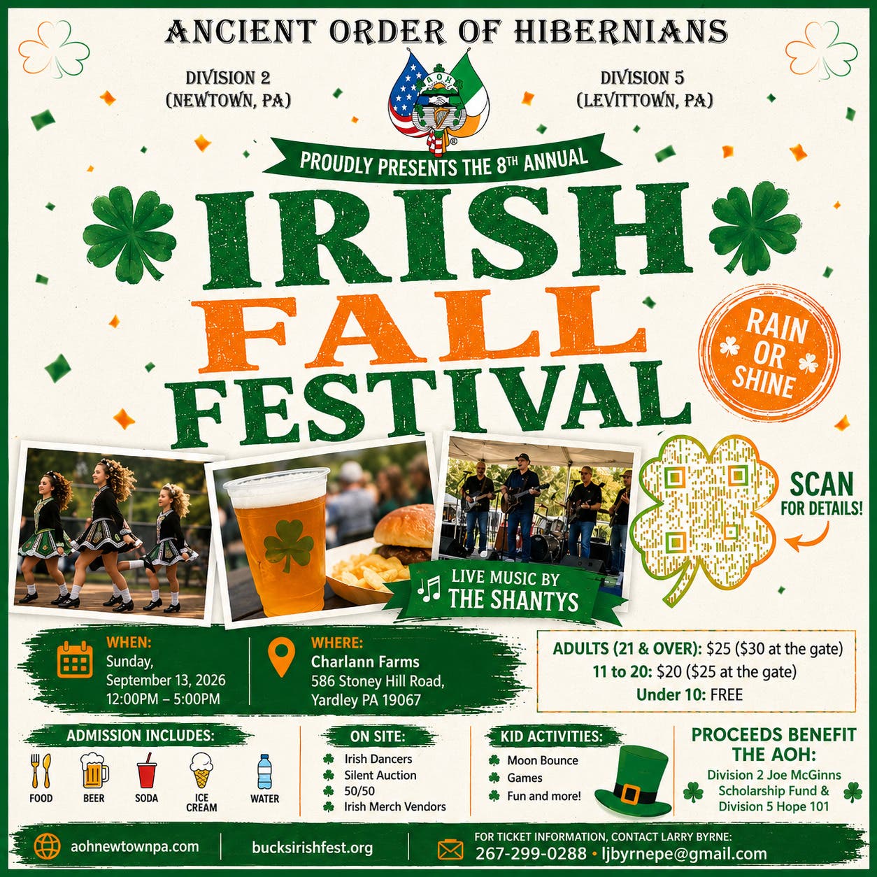 Bucks County AOH Irish Festival