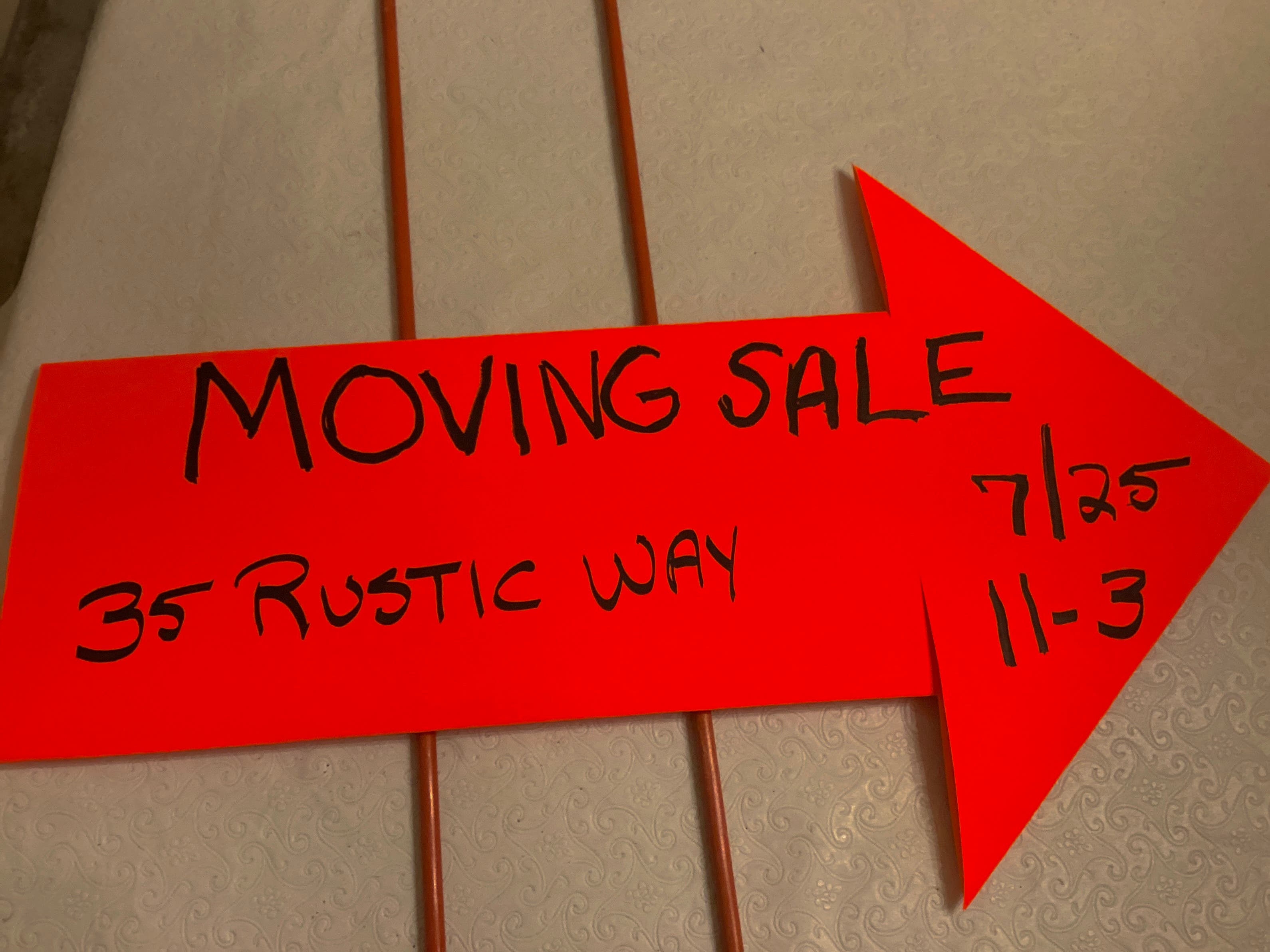 Moving Sale