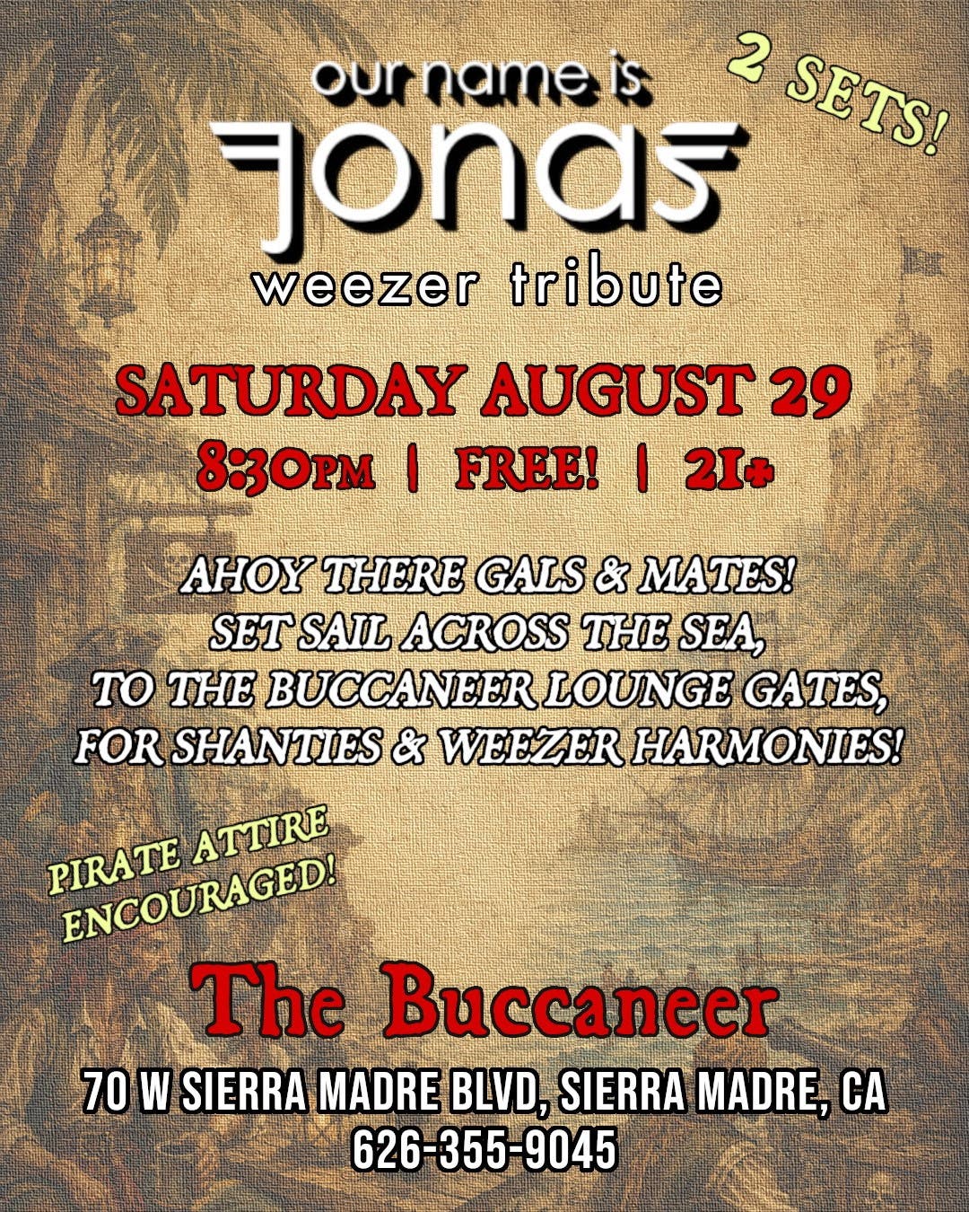 Our Name Is Jonas Weezer Tribute