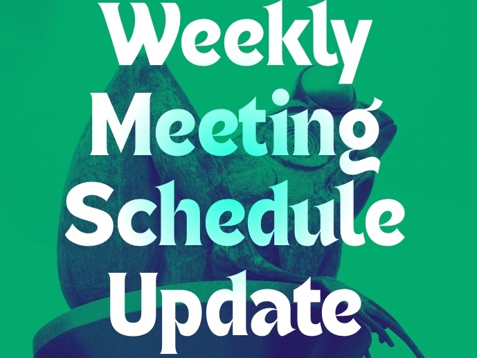 This week features crucial meetings covering facility repairs, back to school updates, and budget decisions, plus a Town Council meeting.