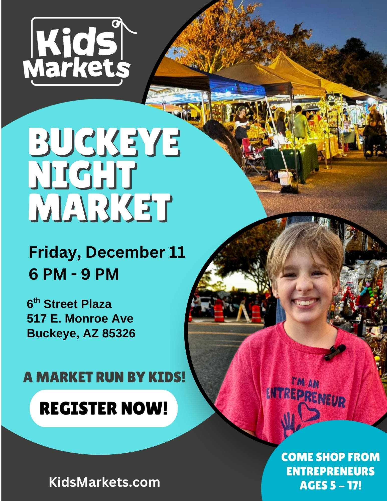 Kids Markets at Buckeye Night Market
