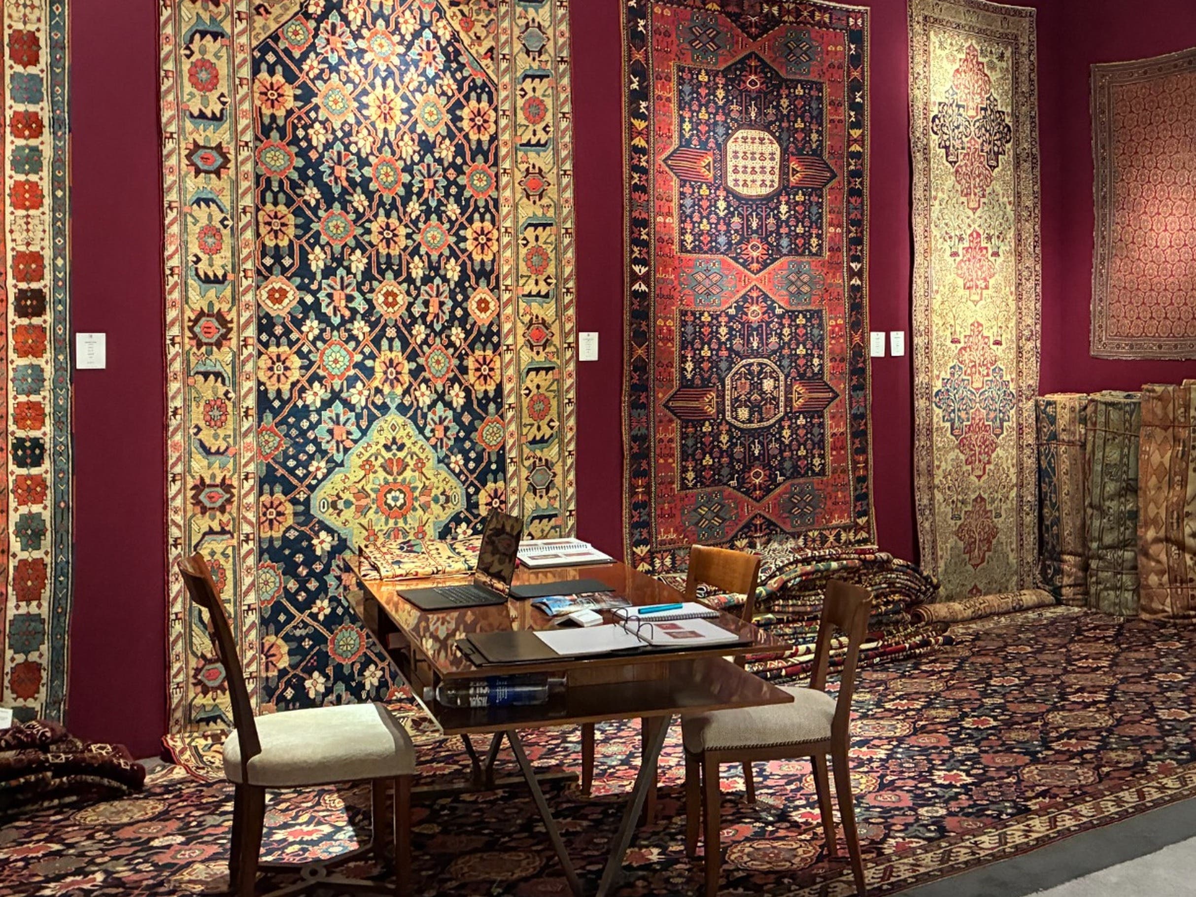 Inaugural Antique Rug Trunk Show and Lecture at the Meeting House