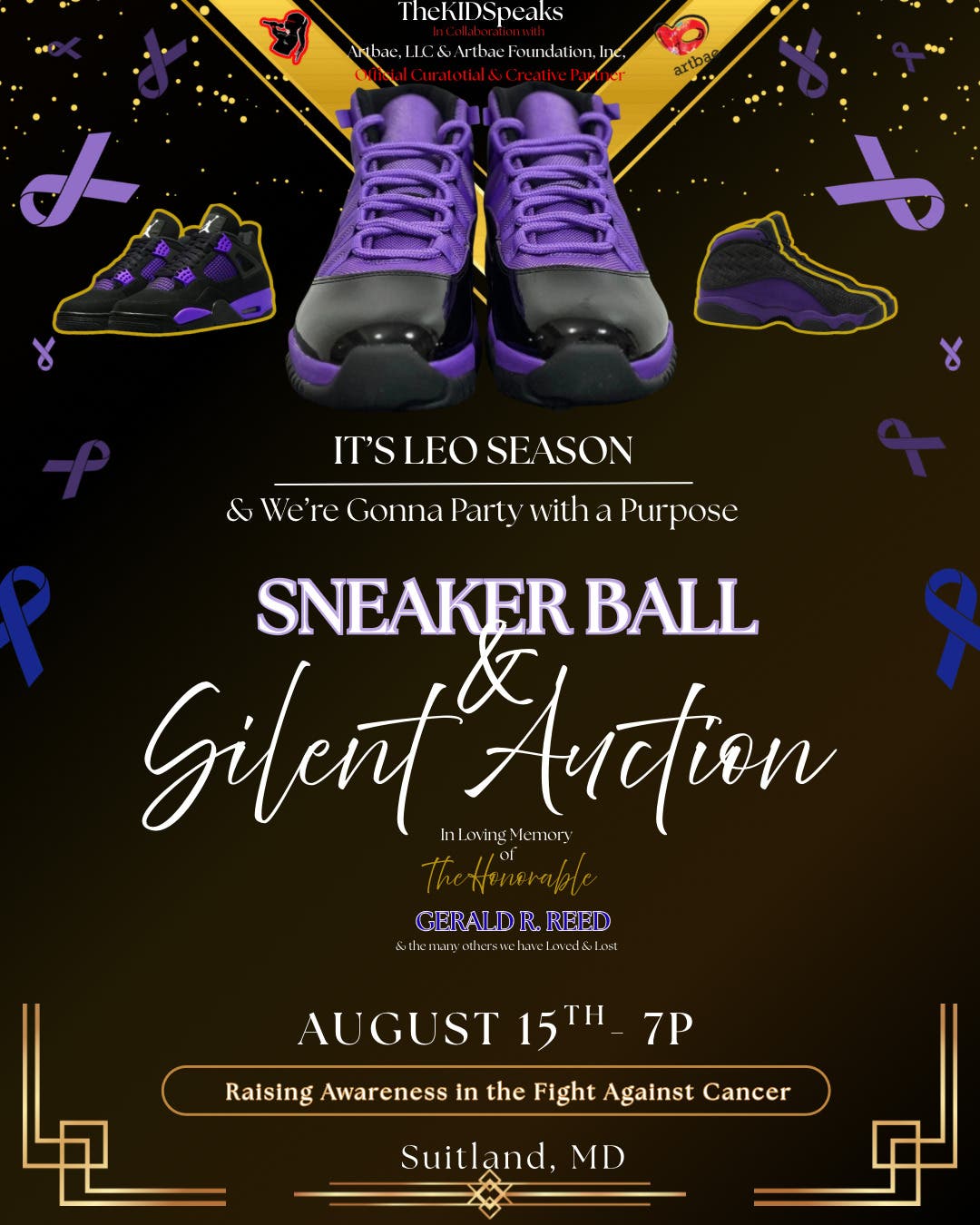 Art That Gives Back Sneakerball & Silent Auction