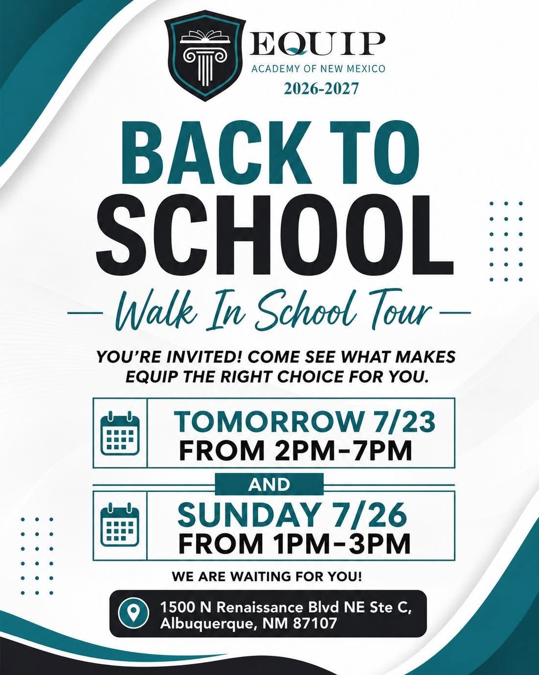 Tuition-Free. No Cost Before & After School Care. Come see what makes Equip the right choice for you