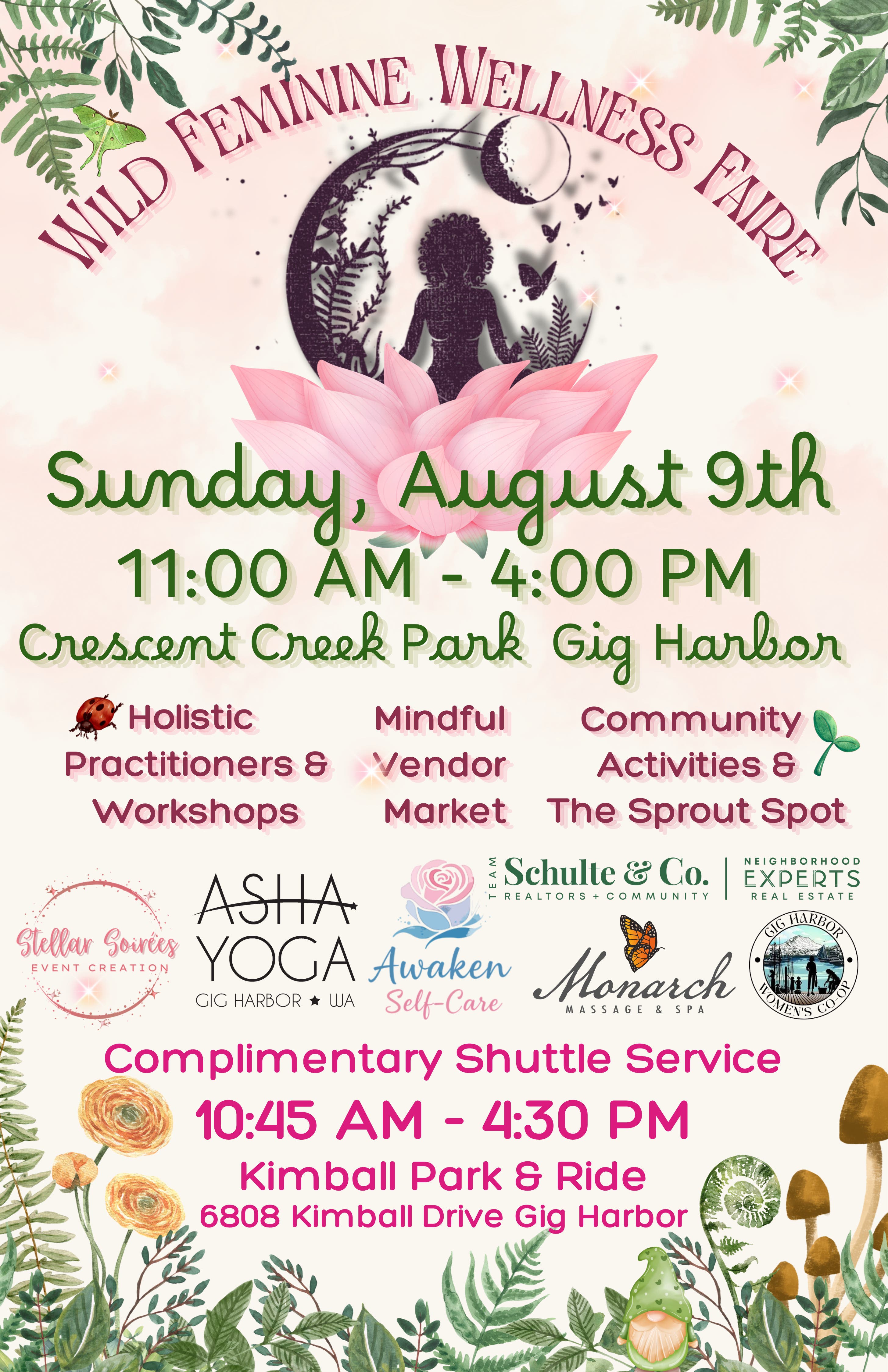 Wild Feminine Wellness Faire - Gig Harbor
