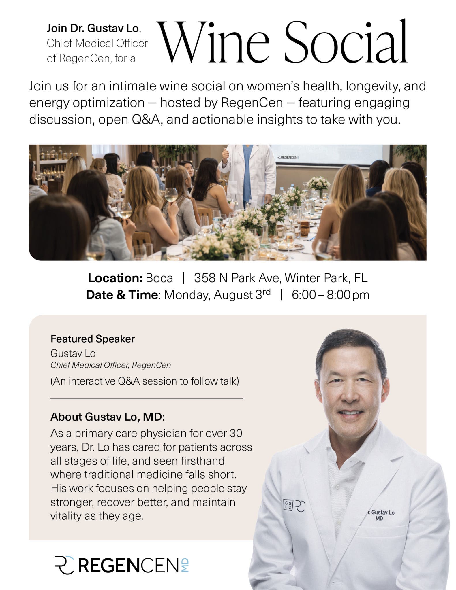 Aging Well Wine Social