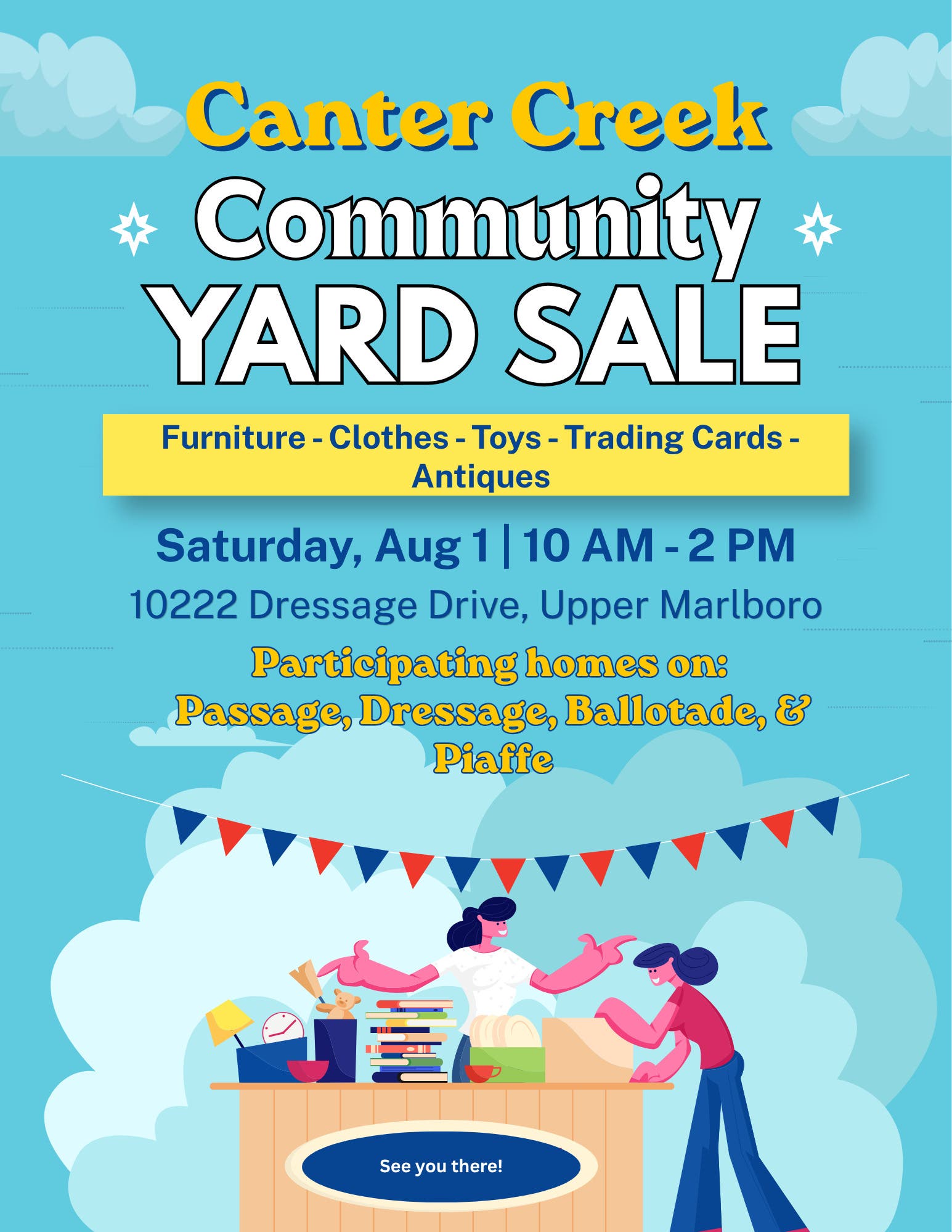 Canter Creek Community Yard Sale