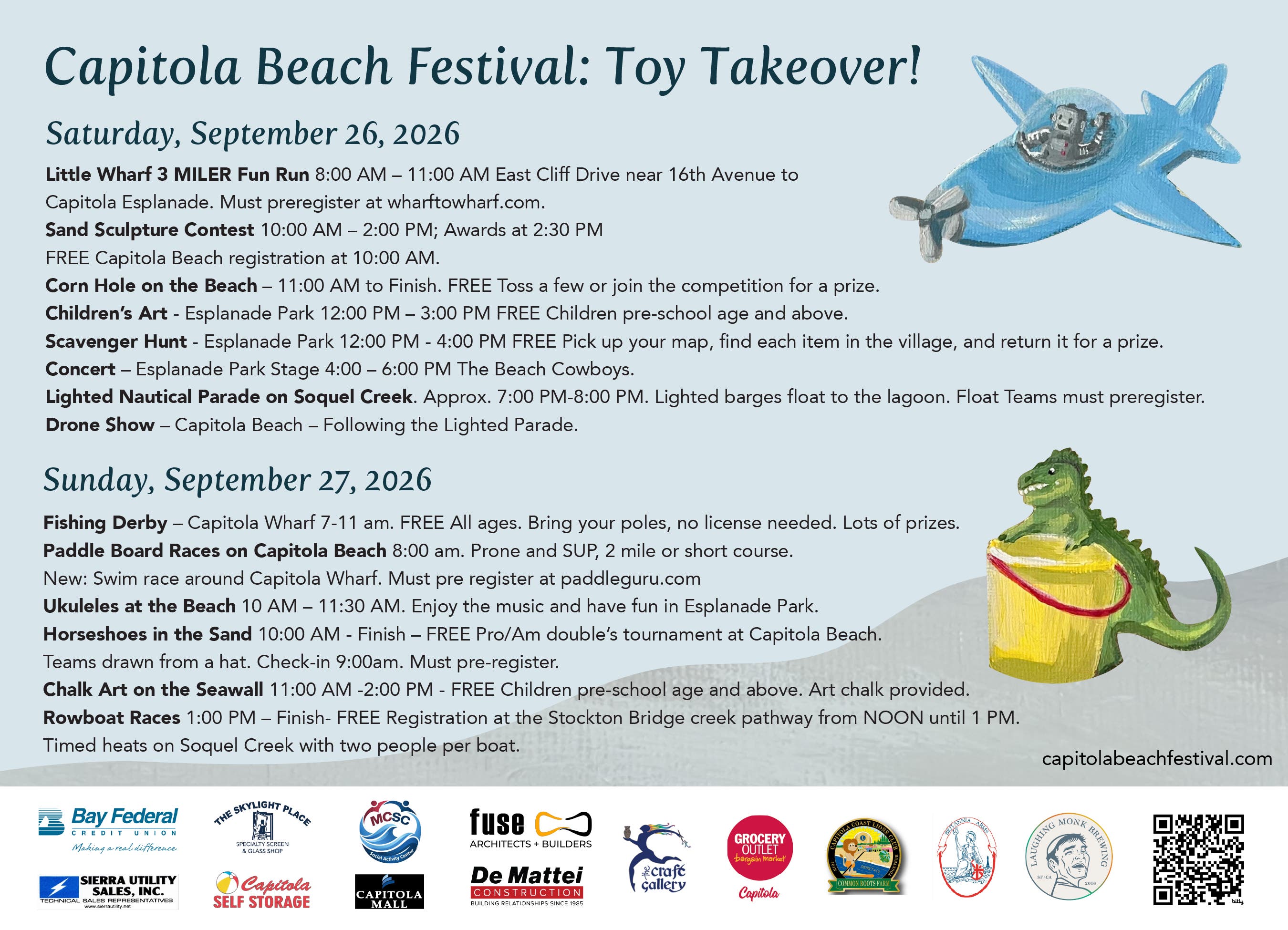 Capitola Beach Festival: Toy Takeover!