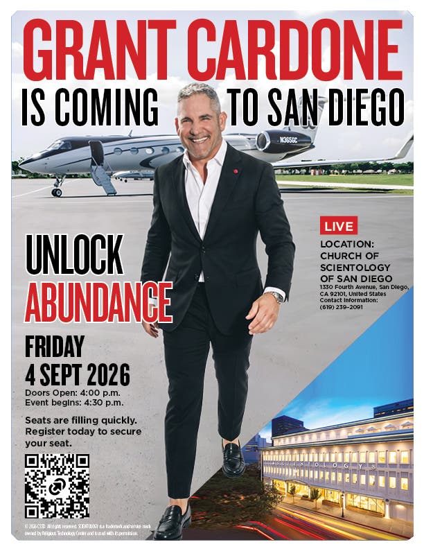 Unlock Abundance with Grant Cardone -- Live in San Diego