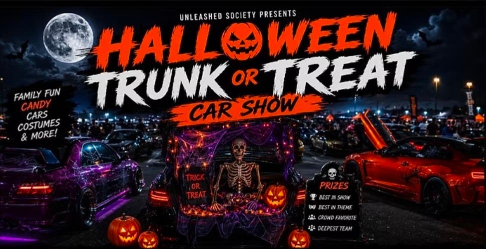 Halloween Trunk or Treat Car Show