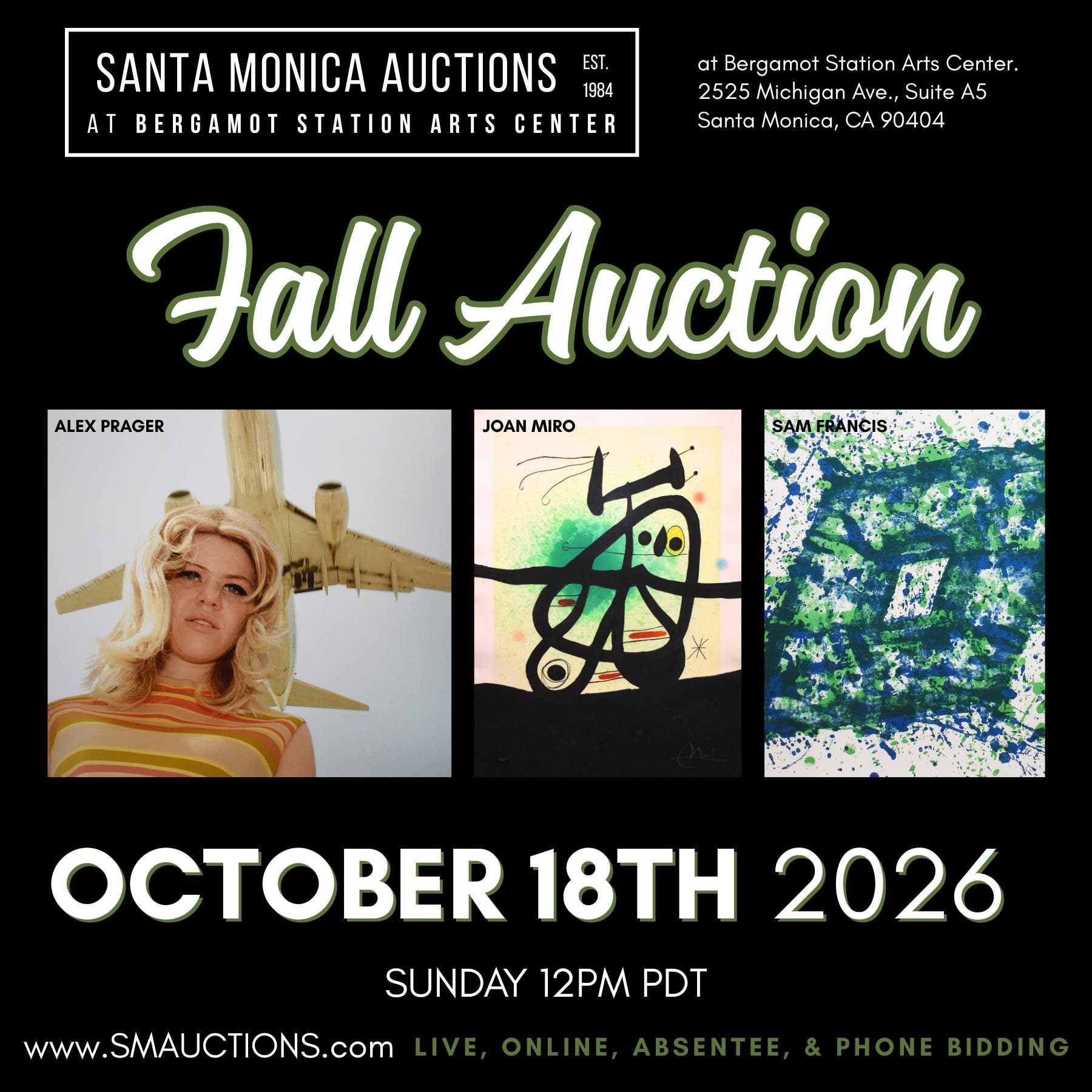 Fall Fine Art Auction