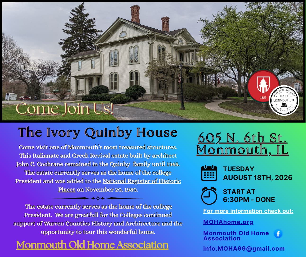 The Ivory Quinby House