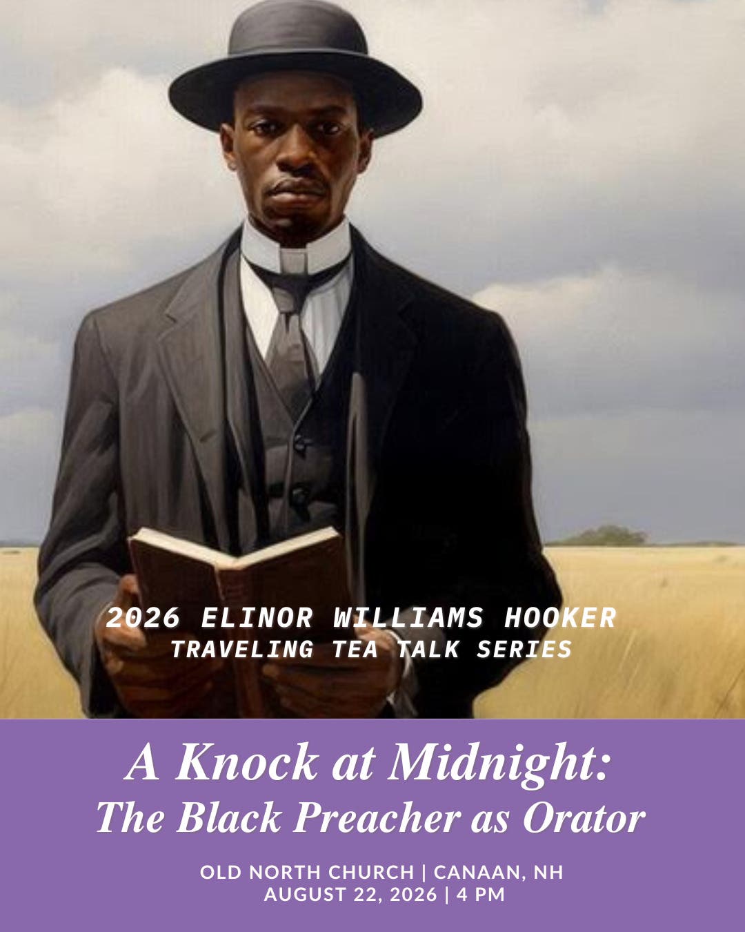 A Knock at Midnight: The Black Preacher as Orator | BHTNH Traveling Tea Talks