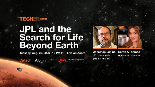 Techer Live: JPL and the Search for Life Beyond Earth