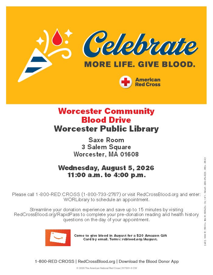 Worcester Community Blood Drive