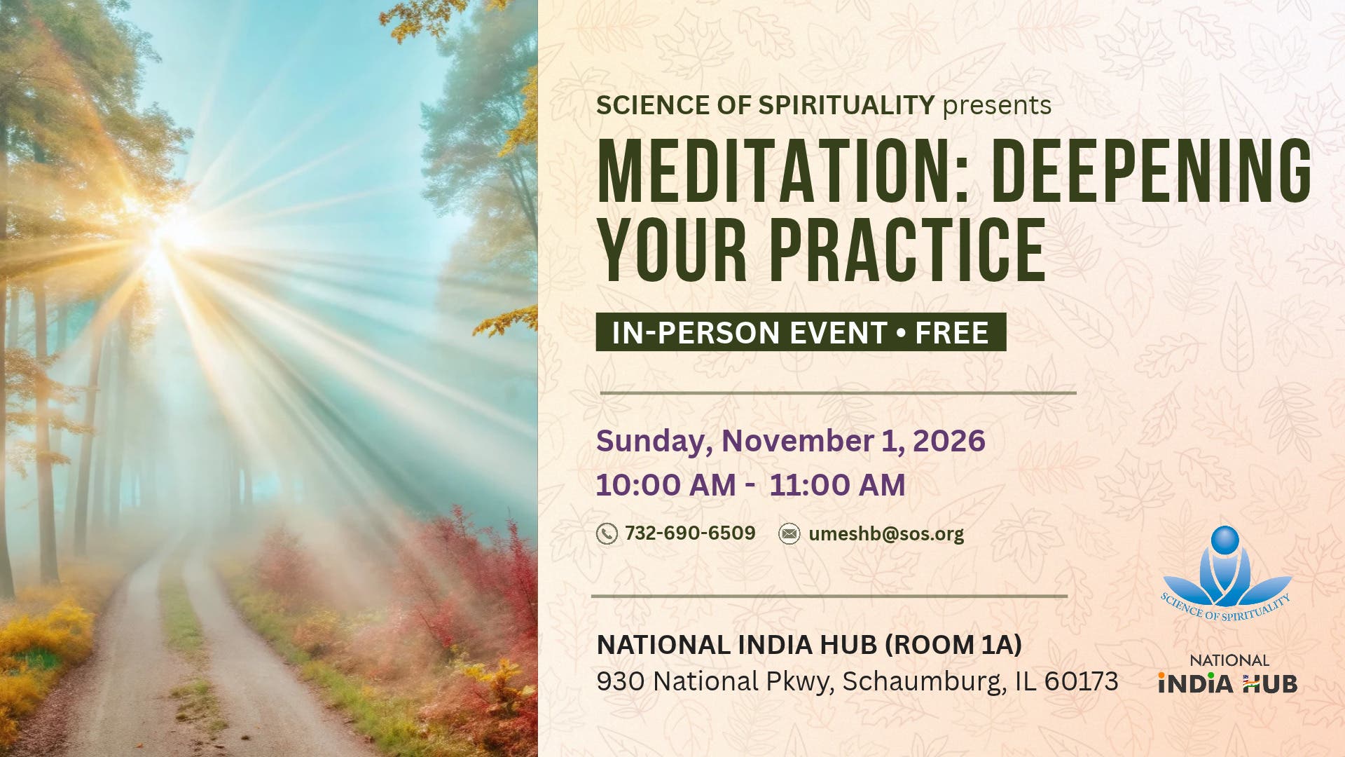 Meditation: Deepening Your Practice