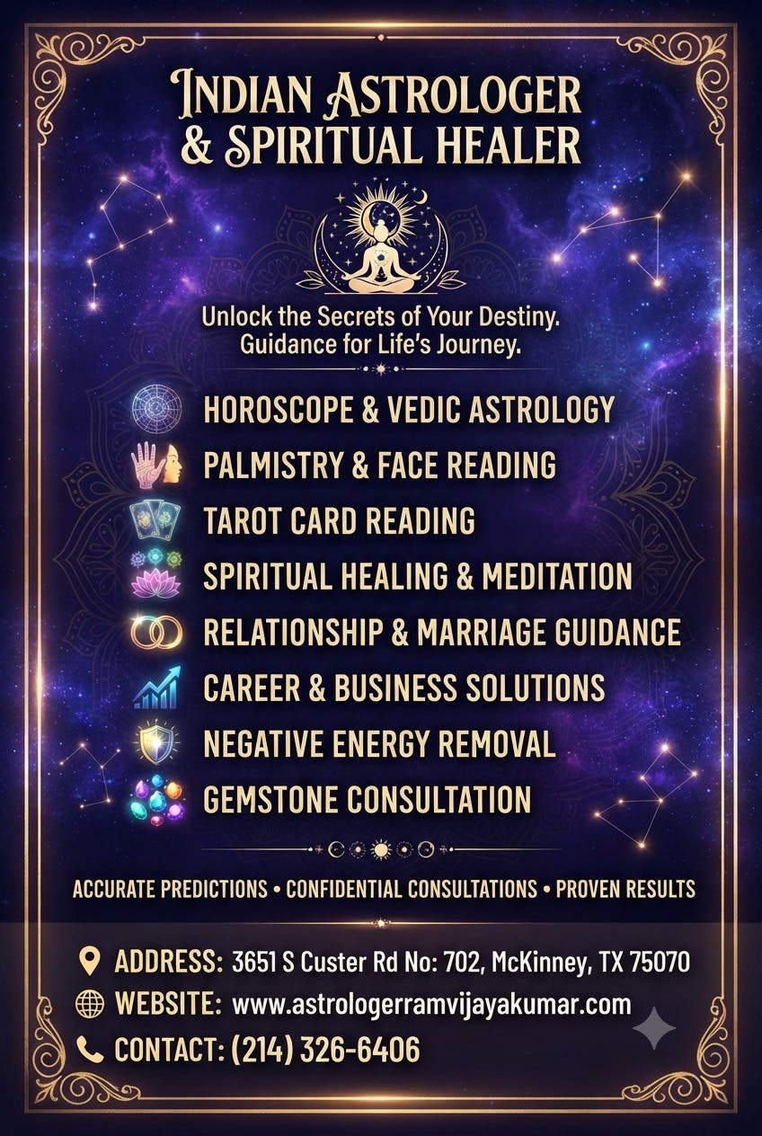 Indian Astrologer & Spiritual Healer  