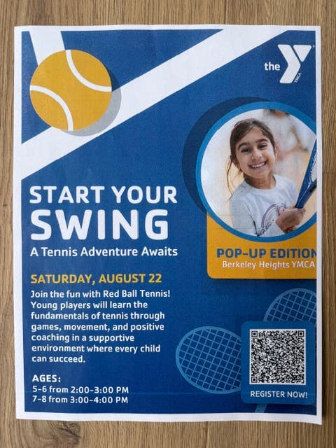 Start Your Swing - Tennis Pop Up
