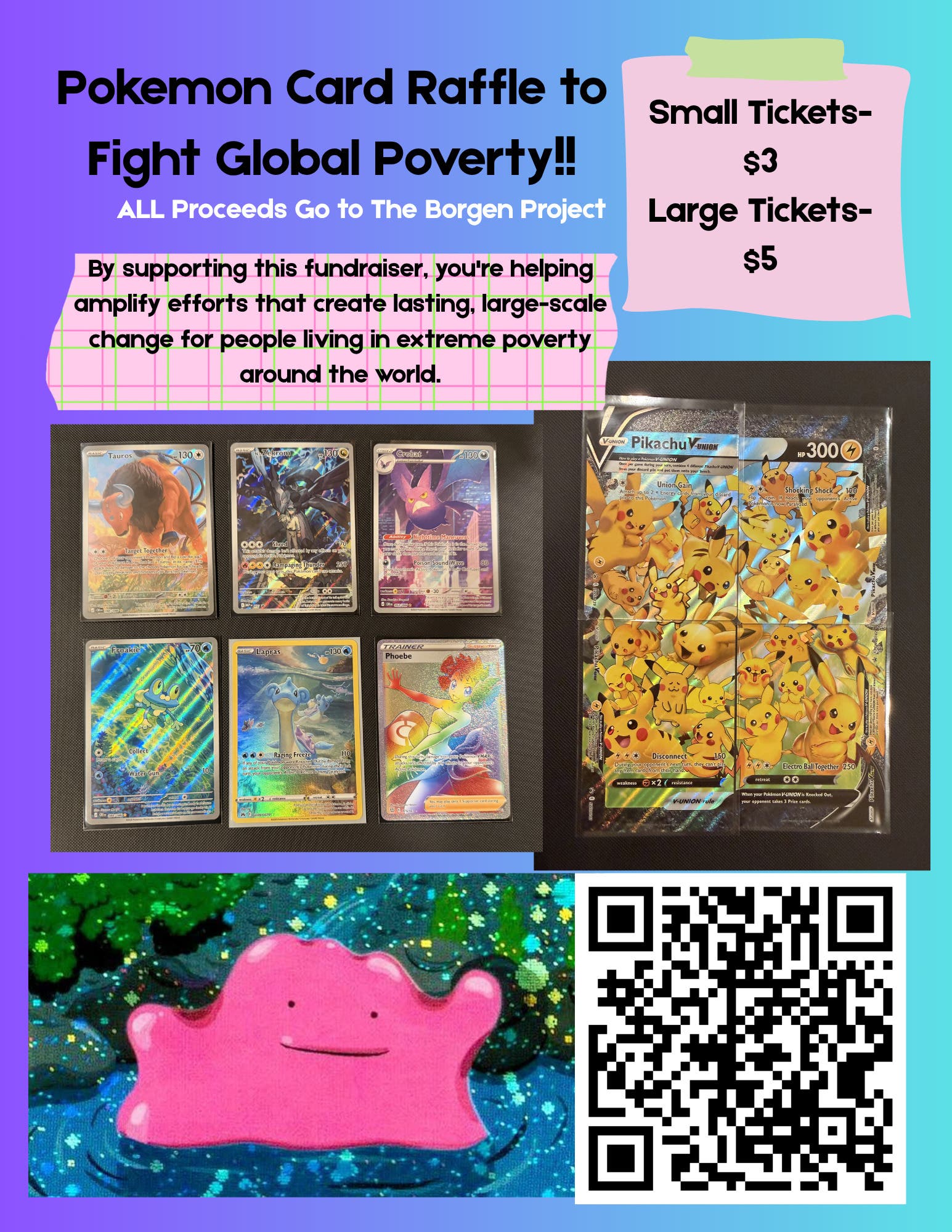 Nonprofit Pokemon Card Raffle