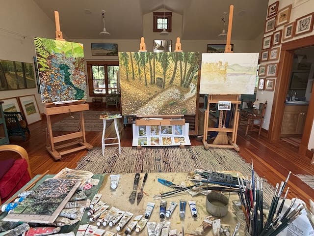 Calistoga Art Center Art + Wine + Home Tours - The Home of Gretchen & Charley de Limur