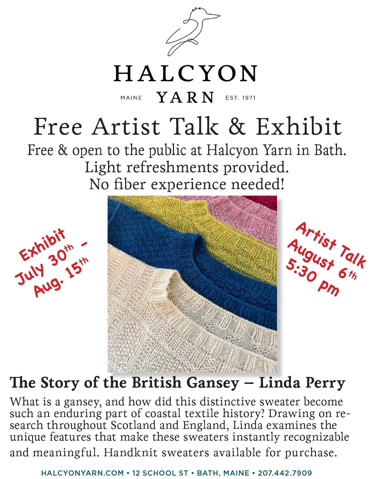 The Story Of The British Gansey – Linda Perry