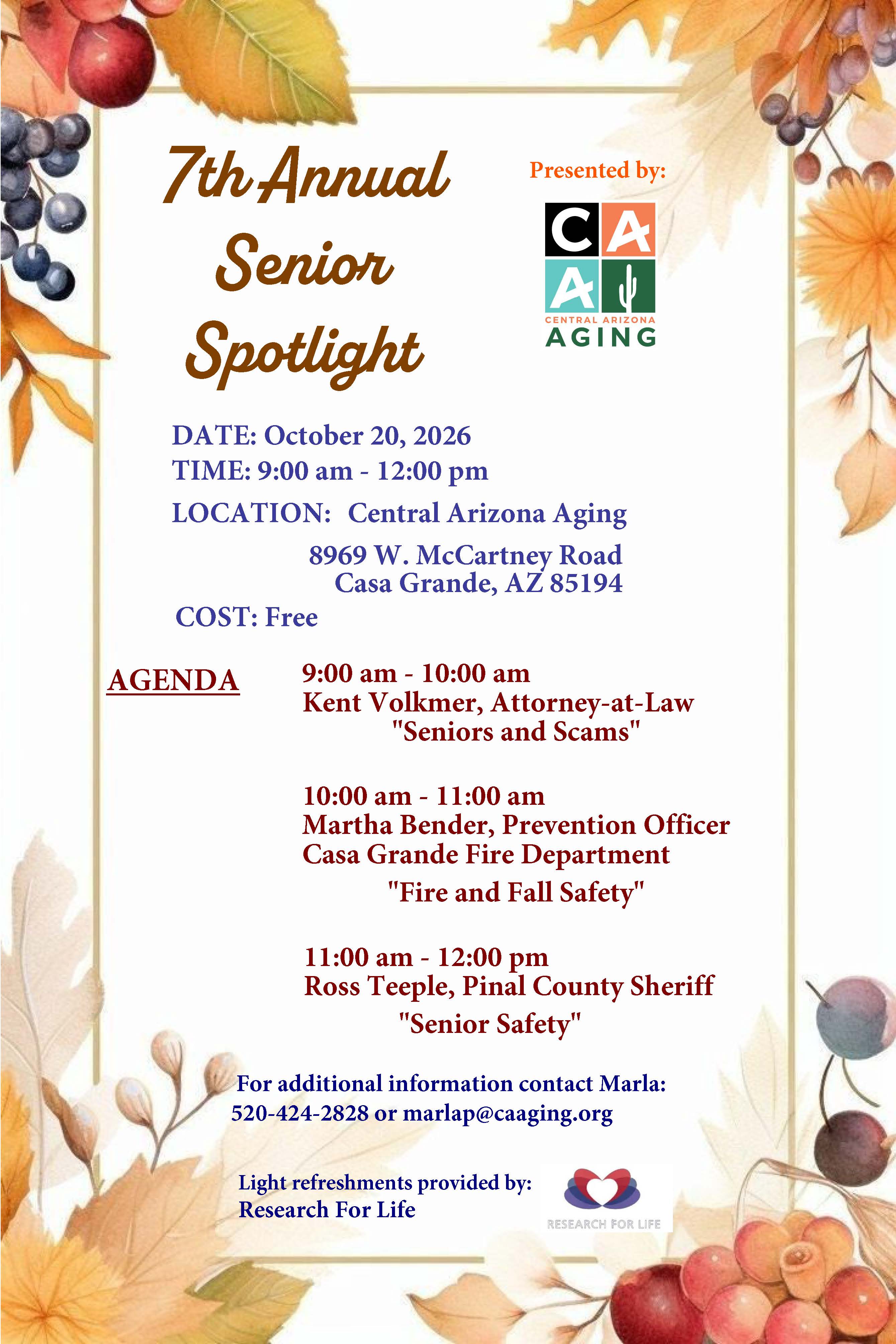 7th Annual Senior Spotlight