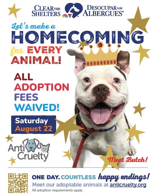 Clear The Shelters: Homecoming For Every Animal