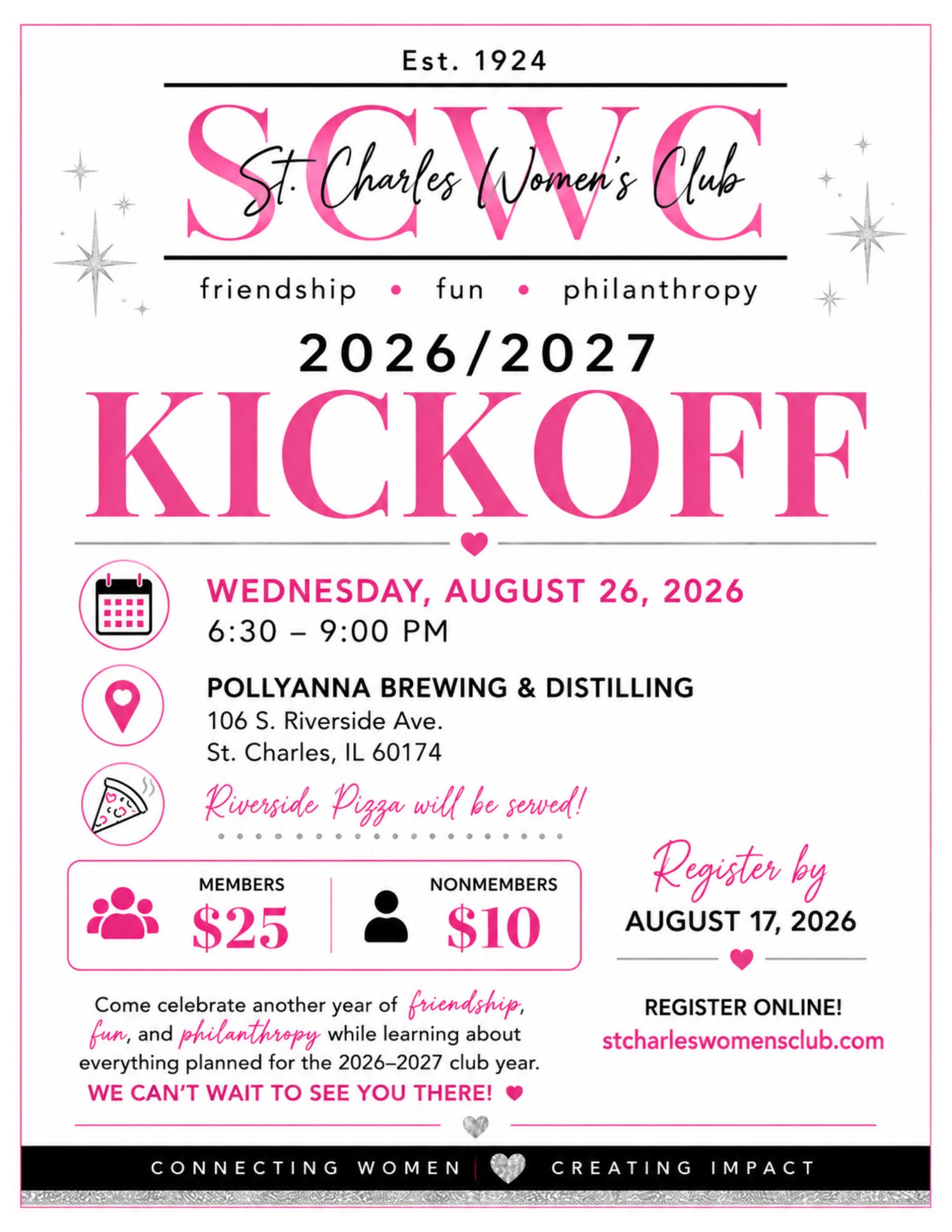 St. Charles Women's Club 2026/2027 Kickoff