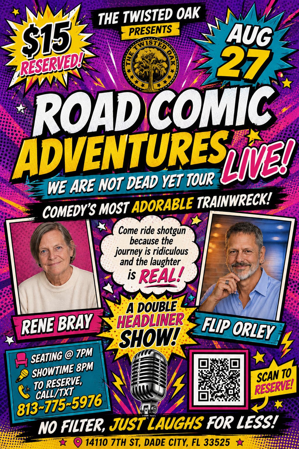 ComedyBashLive at The Twisted Oak
