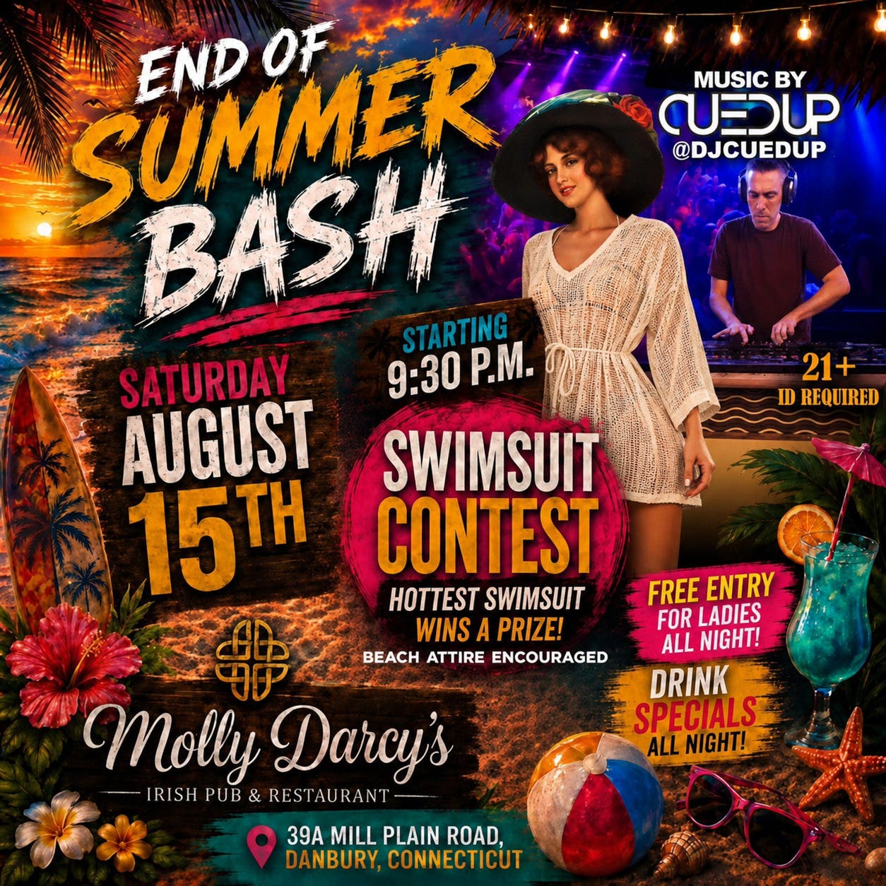 After Hours Summer Beach Bash at Molly Darcys