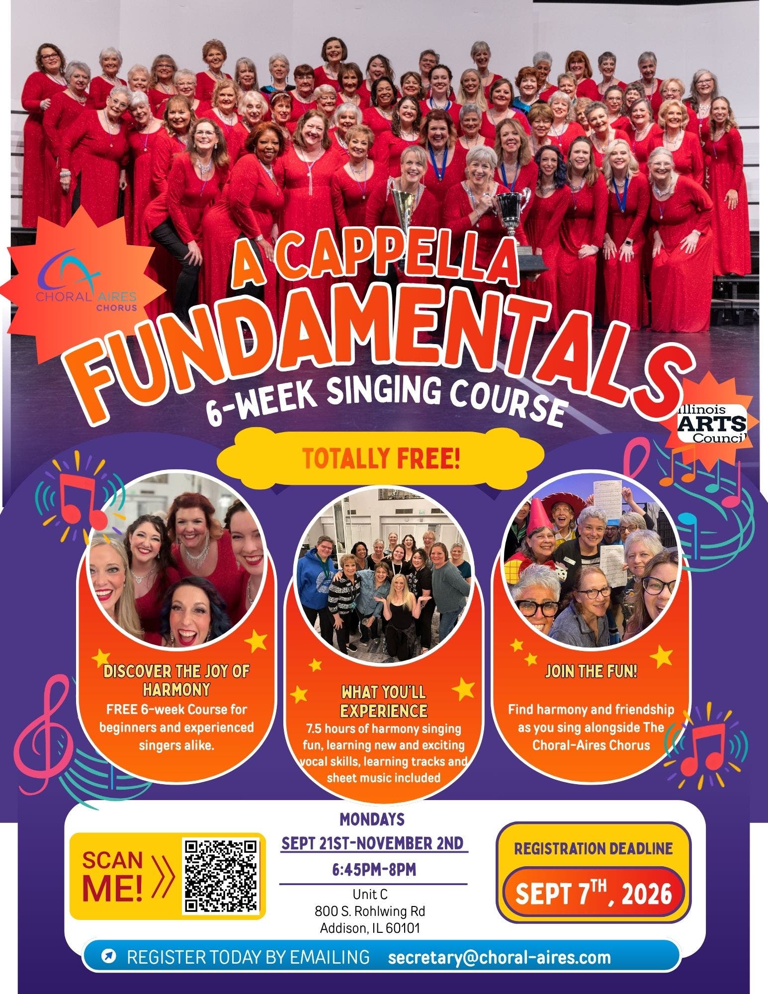 Free 6-week Singing Course!!