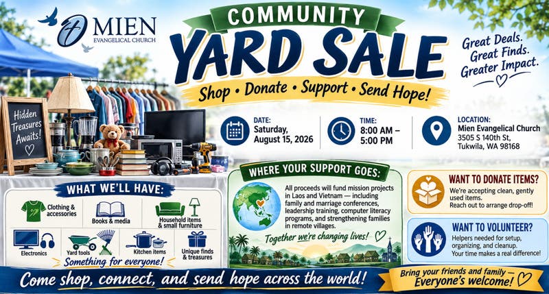 Community Yard Sale