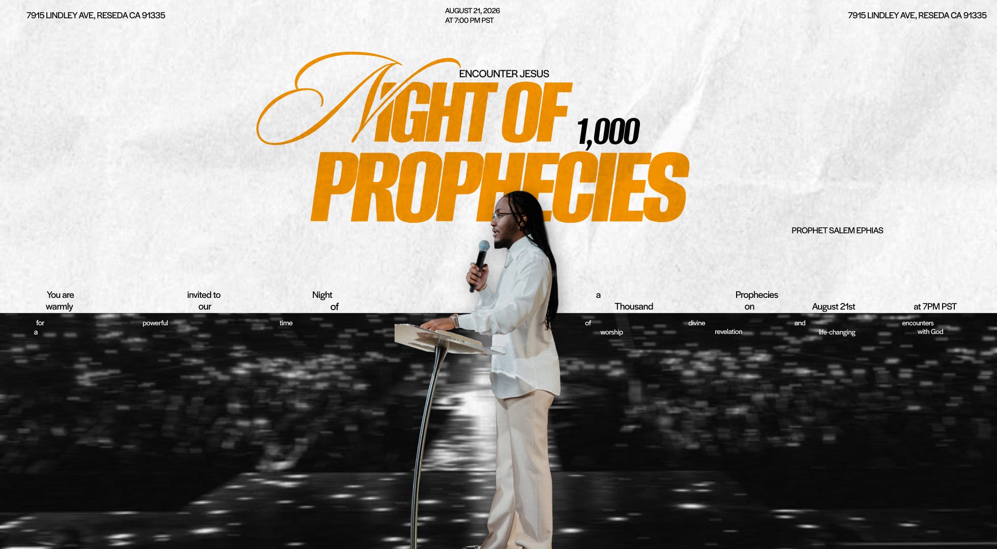 ENCOUNTER JESUS | Night of a Thousand Prophecies