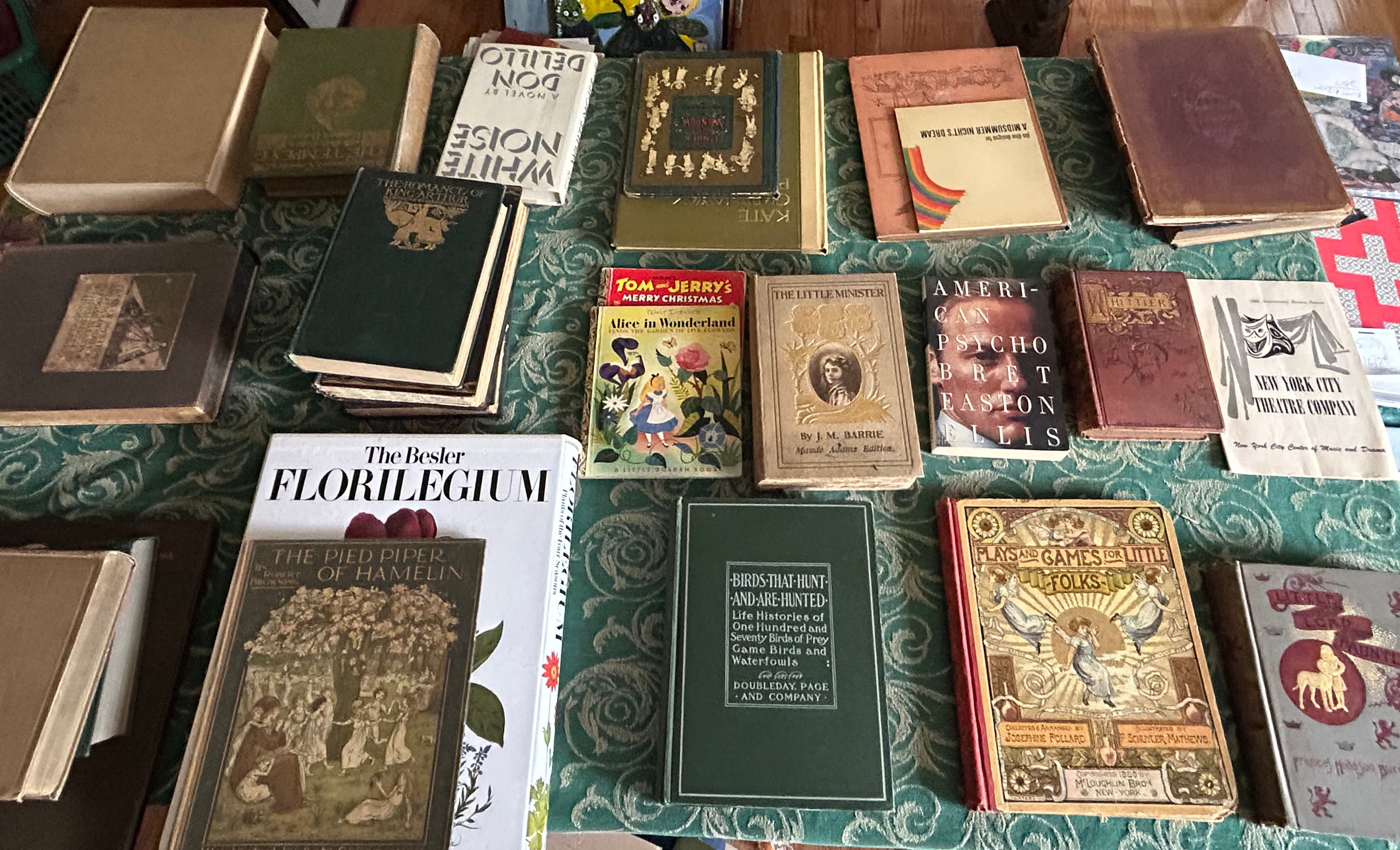 Vintage, Antiquarian, and Modern Book Sale