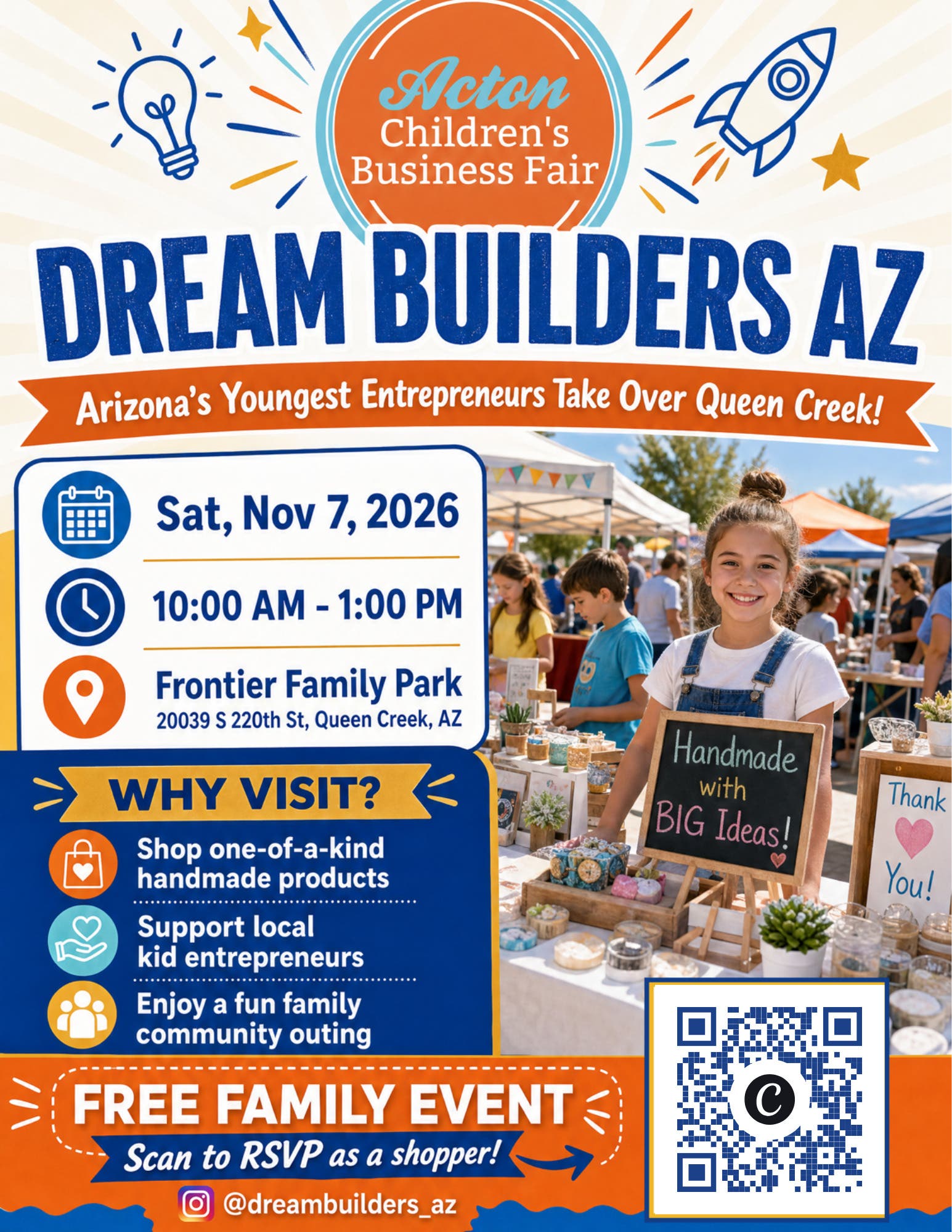 Dream Builders Children's Business Fair (Acton Partner)