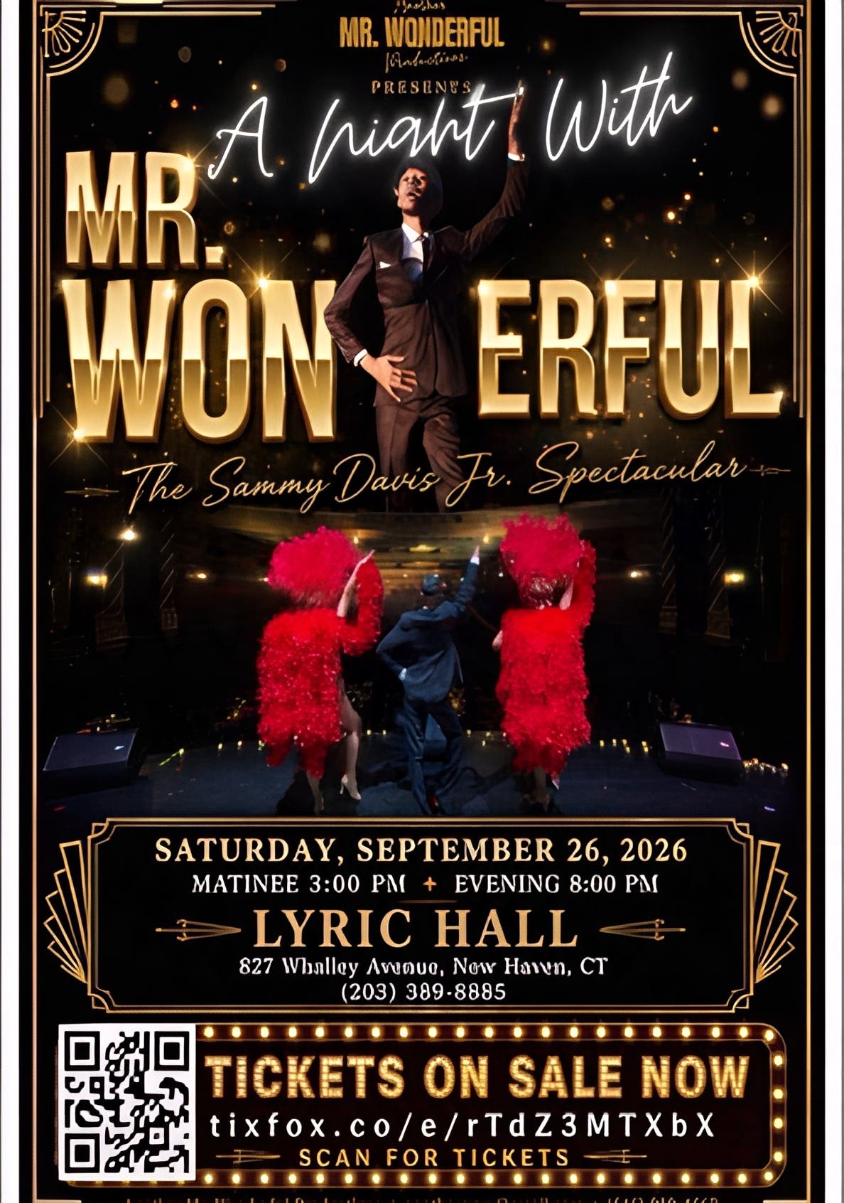 A Night With Mr. Wonderful at The Historic Lyric Hall 