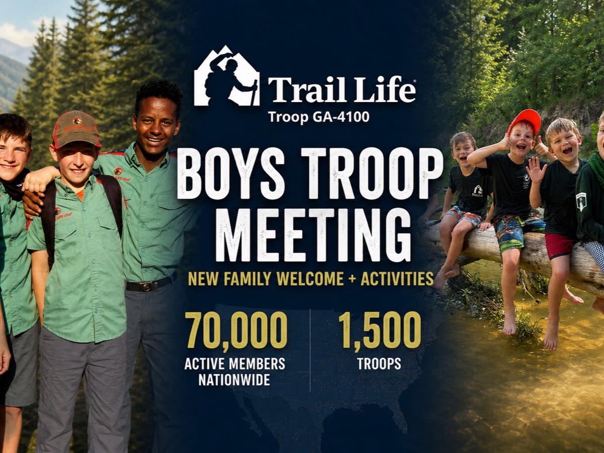 Boys Troop Meeting + New Family Welcome - Troop GA-4100