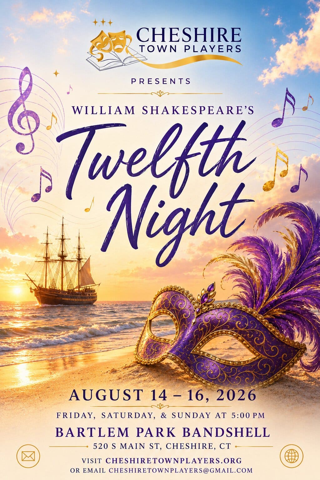 Cheshire Town Players Presents Twelfth Night
