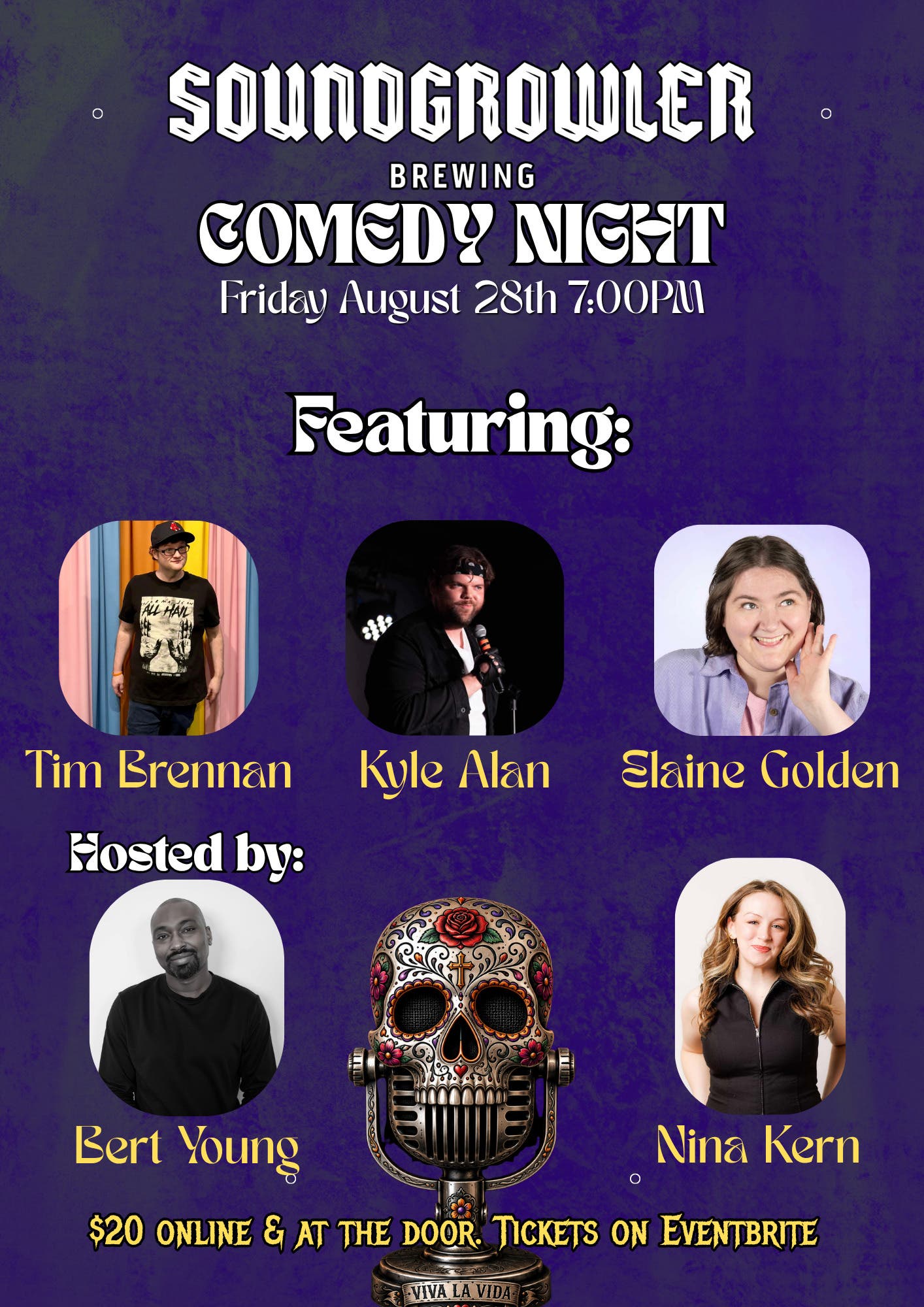 Soundgrowler Brewing Comedy Night