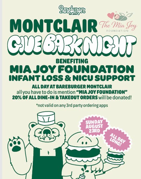 Montclair Give Back Night